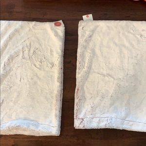 Two Sew Sweet Minky Standard Pillowcases